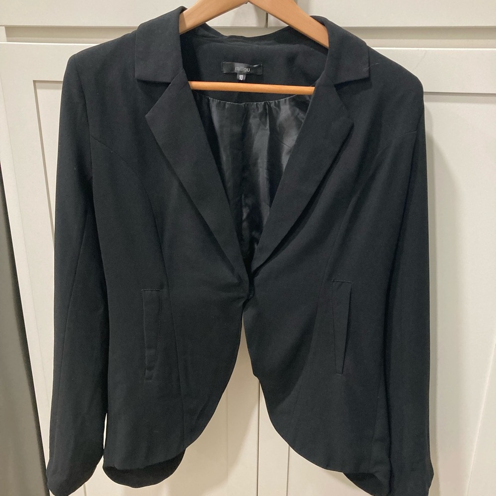 Millau Classic Black Suit Jacket